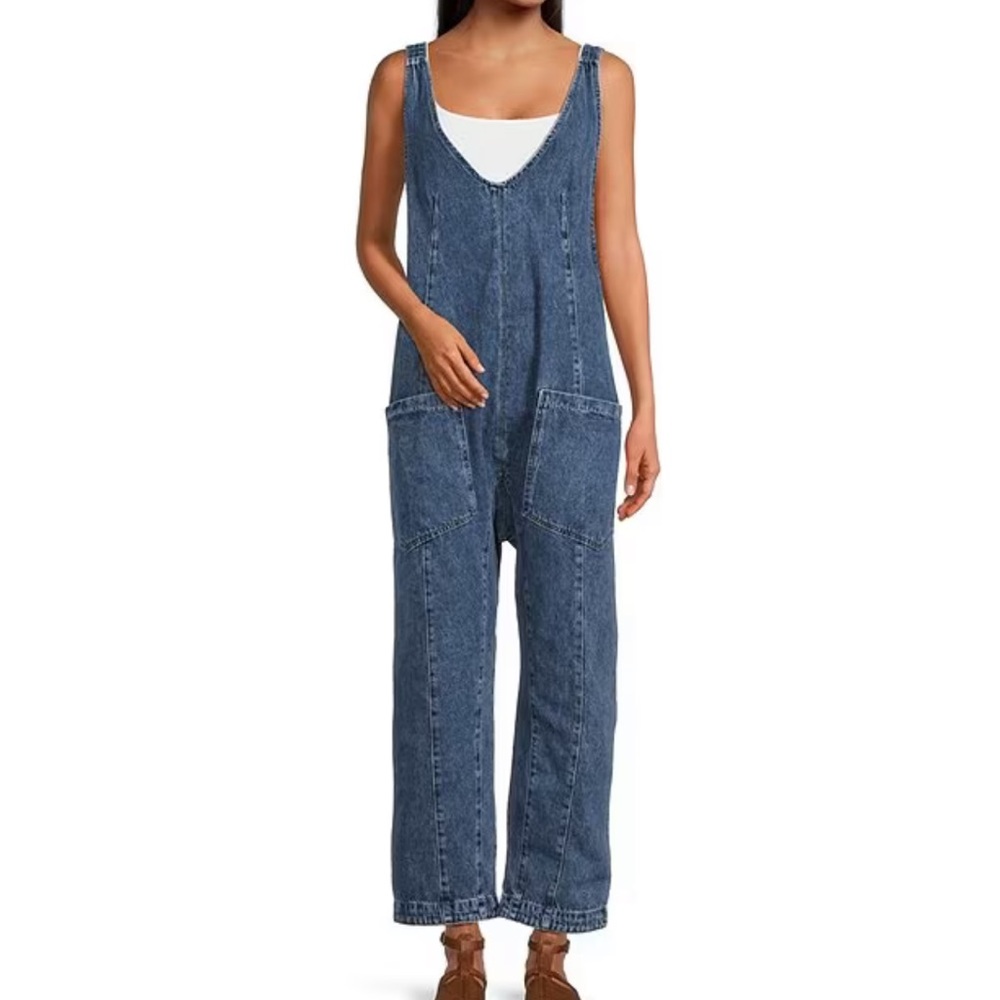 Free People
High Roller Scoop Neck Sleeveless Jumpsuit🍭🍭